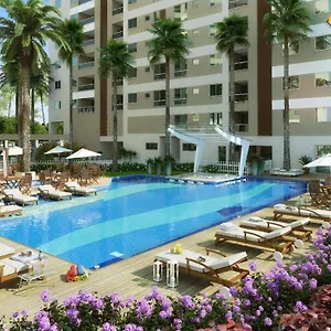  Apartamento Novo Frente Mar Com Piscina Em Club